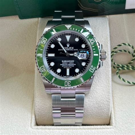 rolex submariner starbucks price|rolex submariner green bezel price.